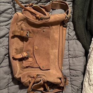 Free People Tan Crossbody Bag